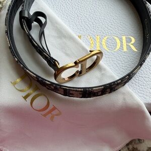 Dior Saddle Belt